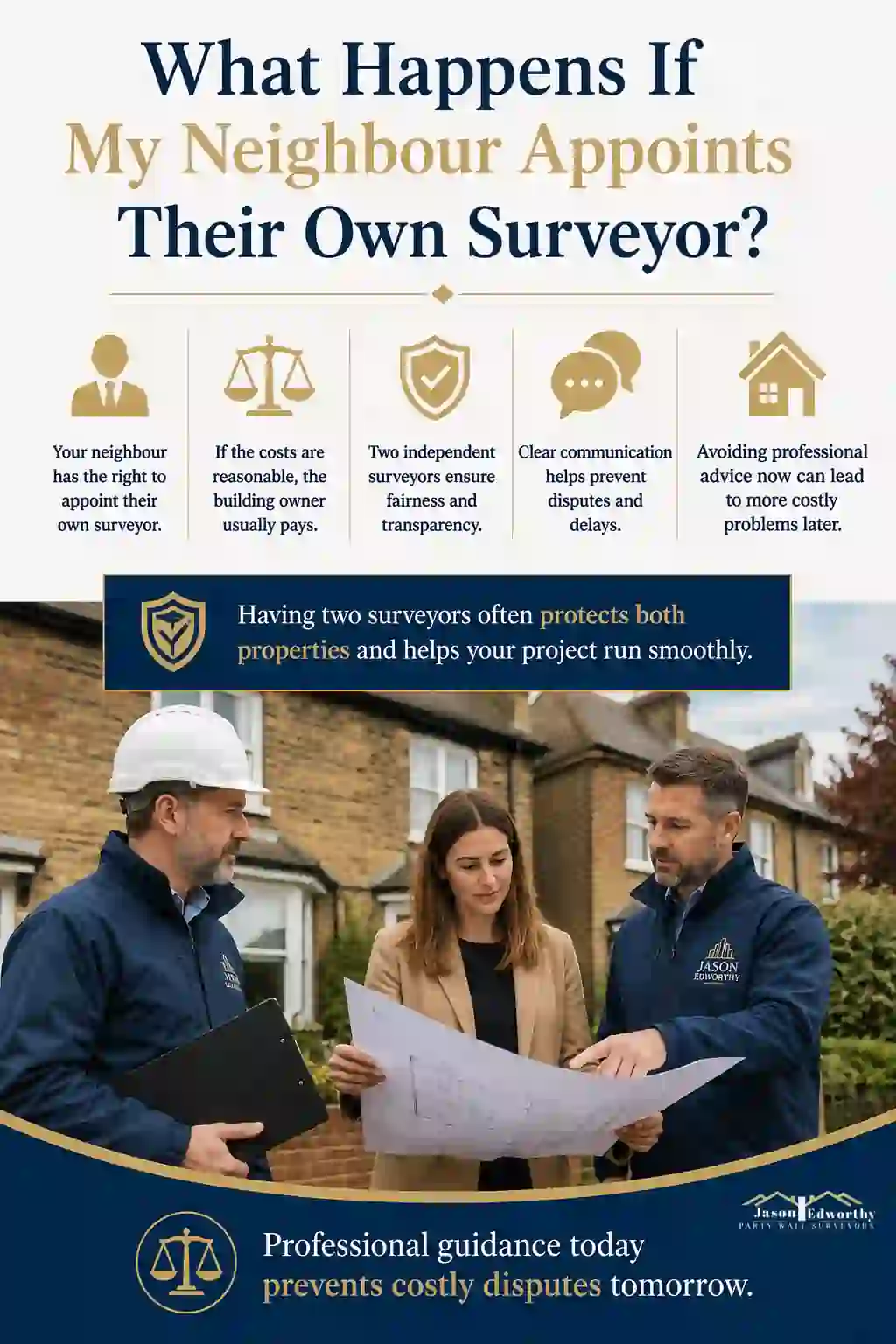 What Happens If My Neighbour Appoints Their Own Surveyor Newbury?