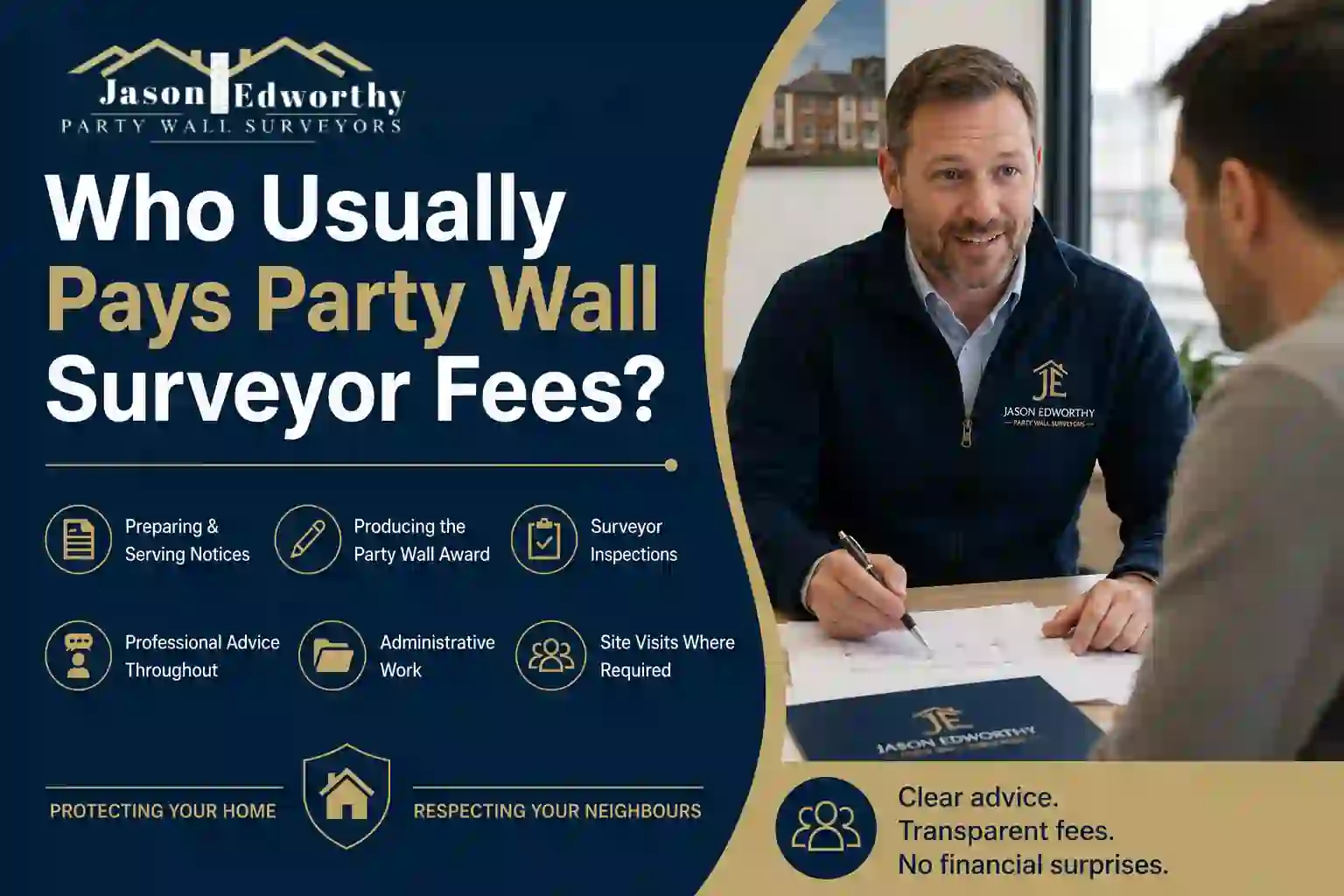 Who Usually Pays Party Wall Surveyor Fees Newbury?