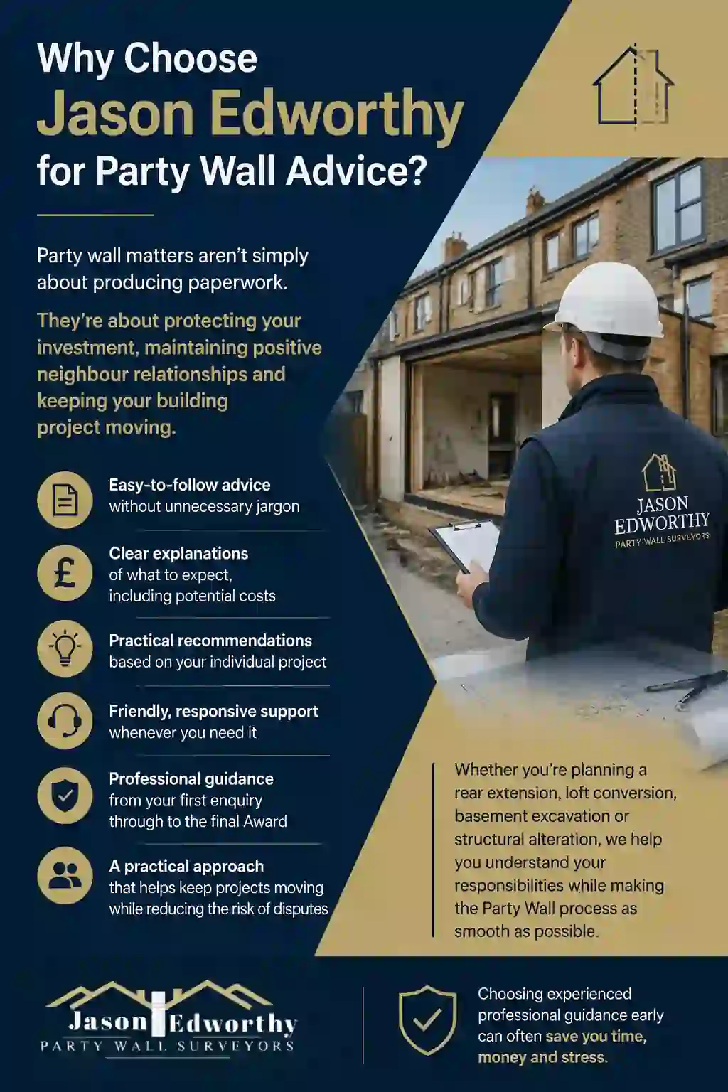 Why Choose Jason Edworthy for Party Wall Advice Newbury?